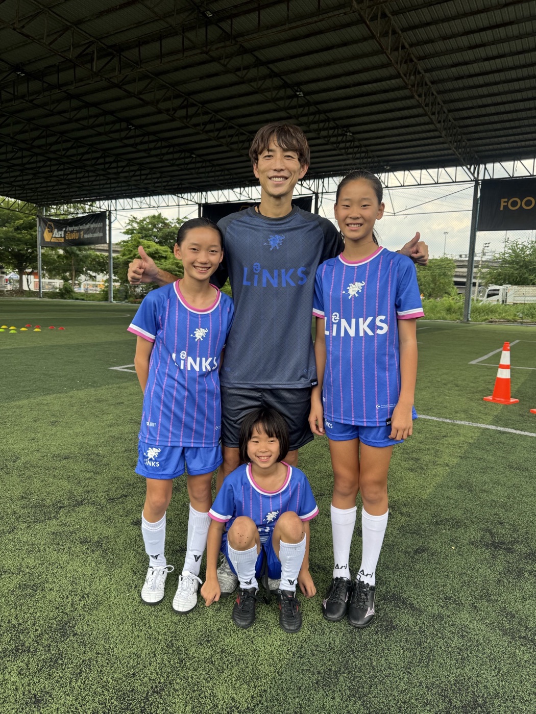 Coach Yusuke と教え子